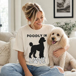 Funny Poodle Lover Graphic Tee - Woman with Poodle Lifestyle | Our Phoenix Rise