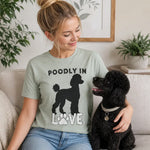 Funny Poodle Lover Graphic Tee - Relaxed Fit Lifestyle Angle | Our Phoenix Rise