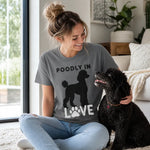 Funny Poodle Lover Graphic Tee - Casual Wear Lifestyle Scene | Our Phoenix Rise