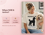 Funny Poodle Lover Graphic Tee - Shipping and Delivery Info | Our Phoenix Rise