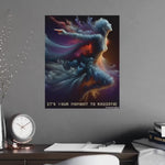 Radiate Positivity Matte Poster
