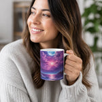 Purple Aesthetic Coffee Mug - Lifestyle Gift Box Presentation | Our Phoenix Rise