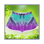 Ethereal Cloud Abstract Athletic Shorts Detailed View 5 | Our Phoenix Rise