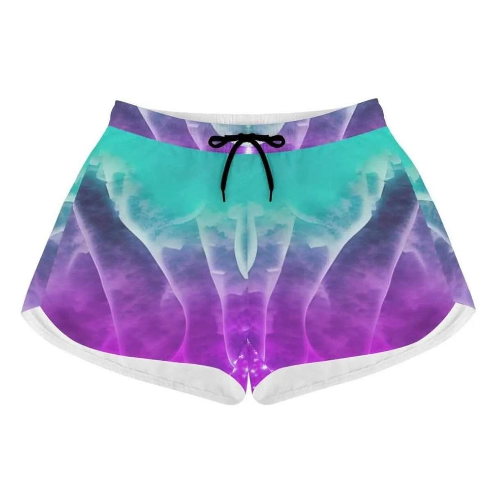 Ethereal Cloud Abstract Athletic Shorts