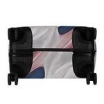 Patriotic Swirl Luggage Cover - Top Handle Opening Detail | Our Phoenix Rise