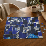 500 Piece Wooden Jigsaw Puzzle - Family Rules Tabletop View | Our Phoenix Rise