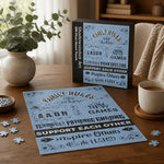 500 Piece Wooden Jigsaw Puzzle - Gaming Pride Lifestyle Mockup | Our Phoenix Rise