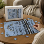 500 Piece Wooden Jigsaw Puzzle - Gaming Pride Tabletop View | Our Phoenix Rise