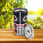 Patriotic Star Tumbler 20oz Insulated Travel Mug Detailed View 4 | Our Phoenix Rise