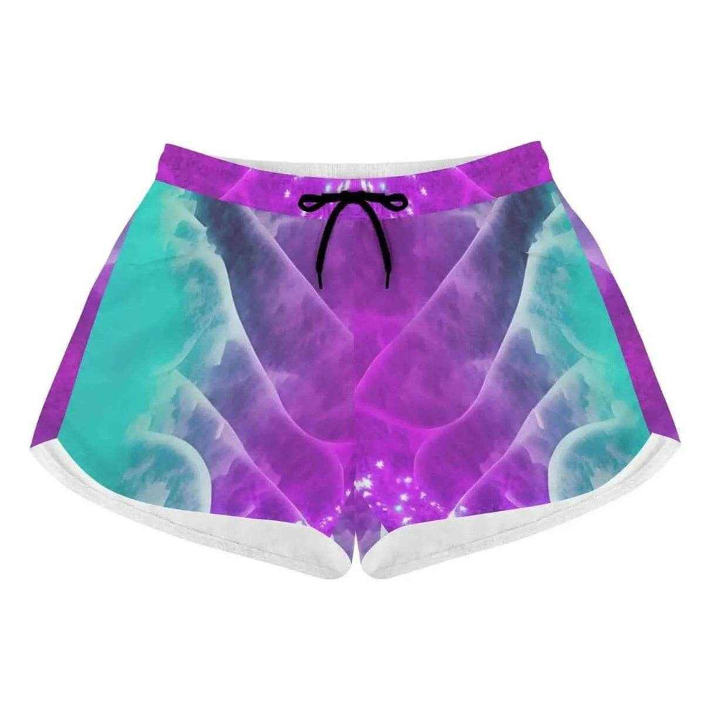 Aurora Flow Gradient Athletic Shorts