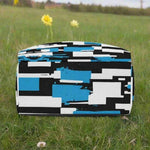 Blue Abstract School Backpack - Interior with Laptop Sleeve | Our Phoenix Rise