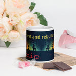 Personalized Yoga Affirmation Mug - 20oz Front View Detail | Our Phoenix Rise